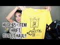 HUGE Cumulative 65+ Item Outlet Thrift Haul to Resell on Poshmark for a Profit!