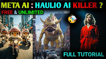 META AI: HAILUO AI KILLER | Free Text & Image to Video Generator Full Tutorial 🤯No Watermark