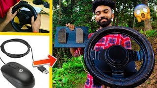 How to make gaming steering wheel 🤩| ഇത് ഒരു പ്വോളി ഐറ്റം ആണ് മച്ചാന്മാരെ... !