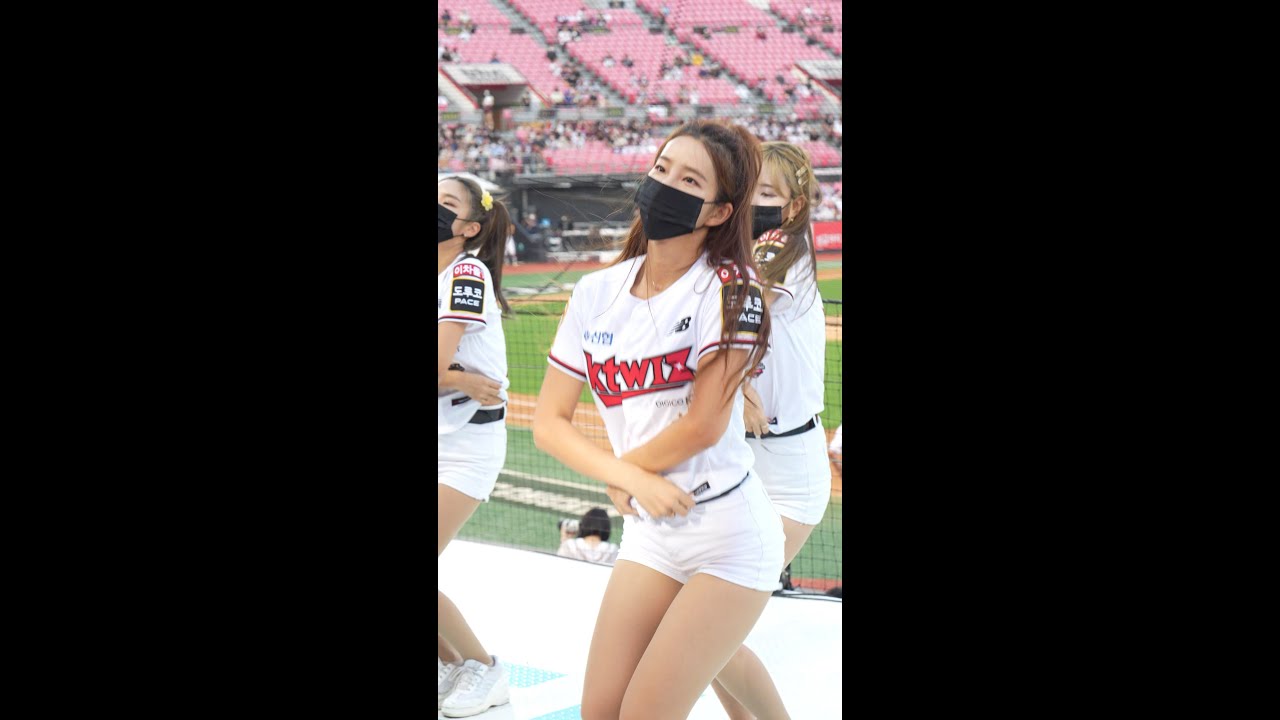 [4K] 220728 ktwiz 김진아 치어리더 (레인보우 - A)