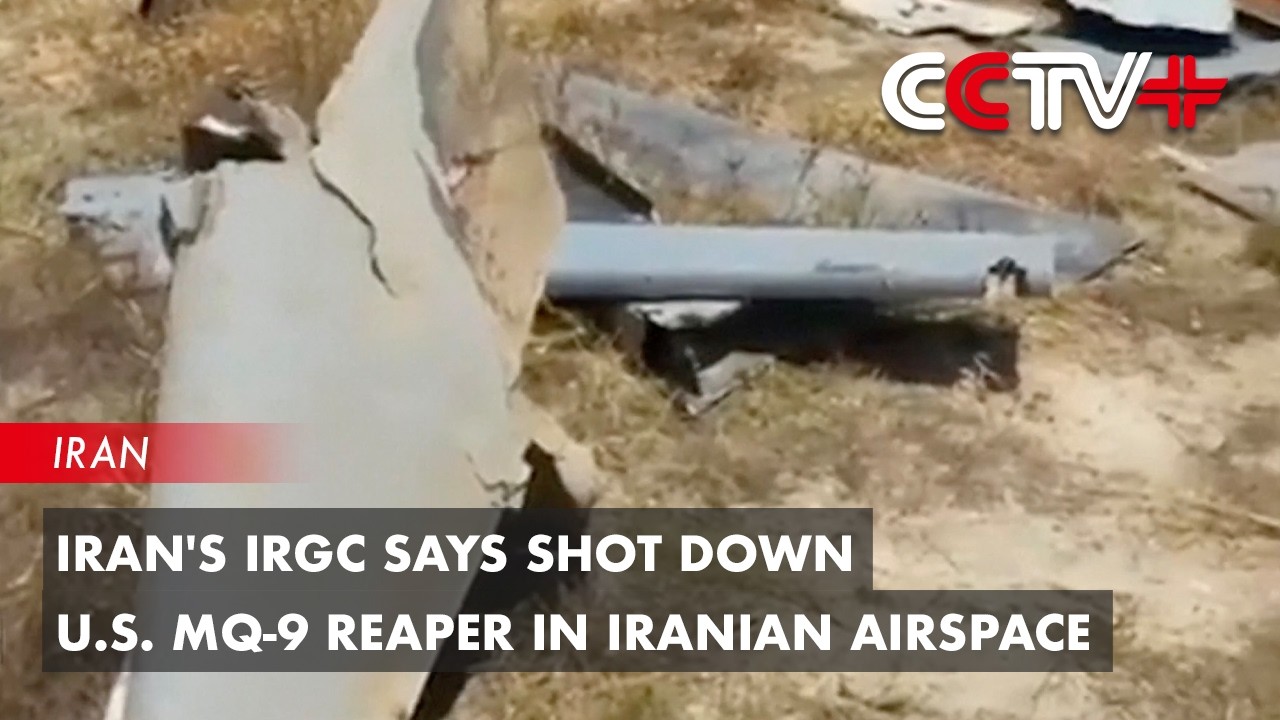 Iran's IRGC Says Shot down U.S. MQ-9 Reaper in Iranian Airspace