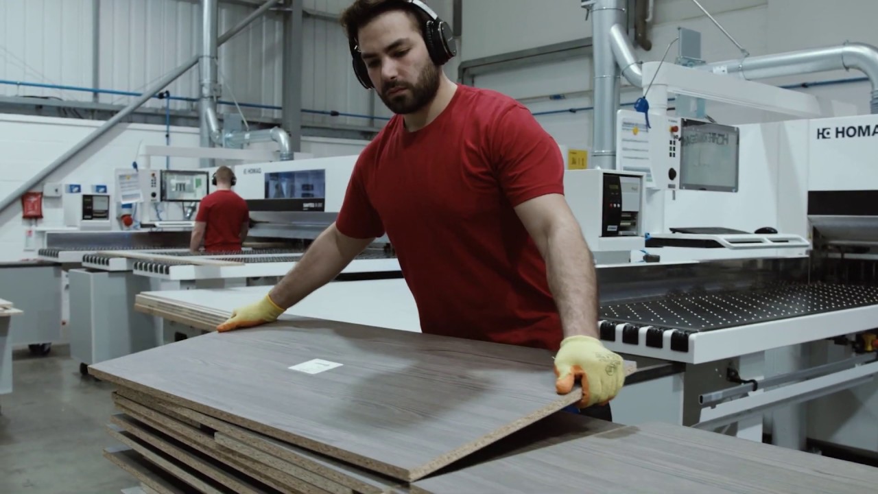 Panels cut to size video