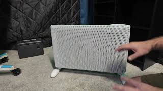 Ballu Mica Infrared Space Heater Indoor Use,Large Room