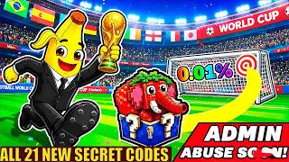 KICK THE LUCKY BLOCK BRAINROT-(ALL 21 NEW WORKING SECRET CODES) - FORTNITE CREATIVE