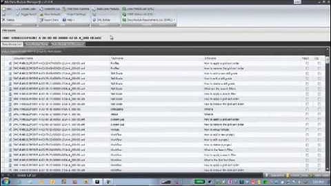 Data Module Manager - Prepare References