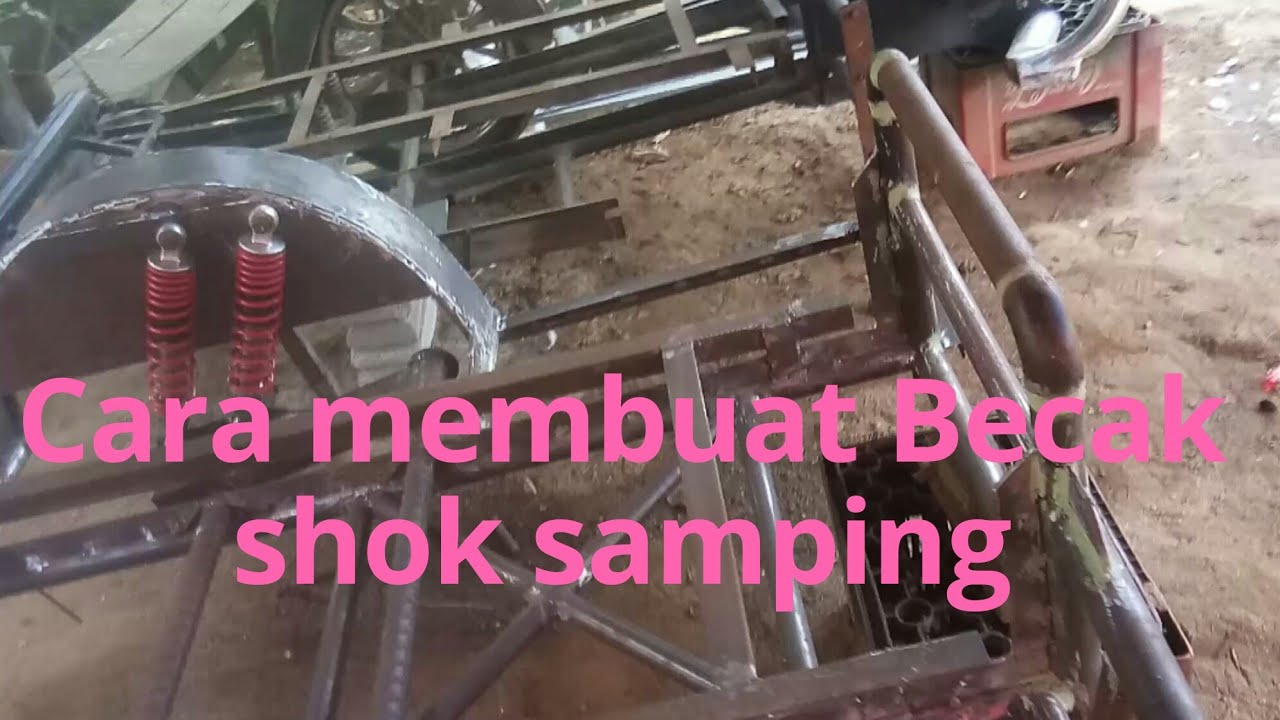 Cara Buat Becak Shok Samping