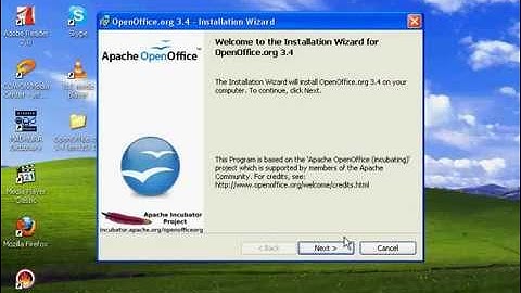 Installing OpenOffice 3.4