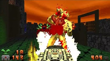 Doom 2: Alien Vendetta, Level 8 Beast Island, 100% Secrets + Kills (UV, Pistol Start)