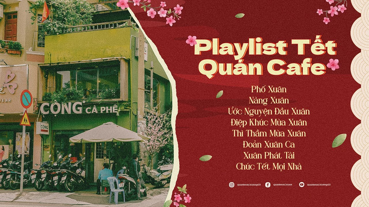 Nhạc Tết Chill Cho Quán Cafe - Nhạc Tết Chill Nhẹ, Thu Hút Khách Đầu Năm - Nhạc Xuân Bính Ngọ 2026