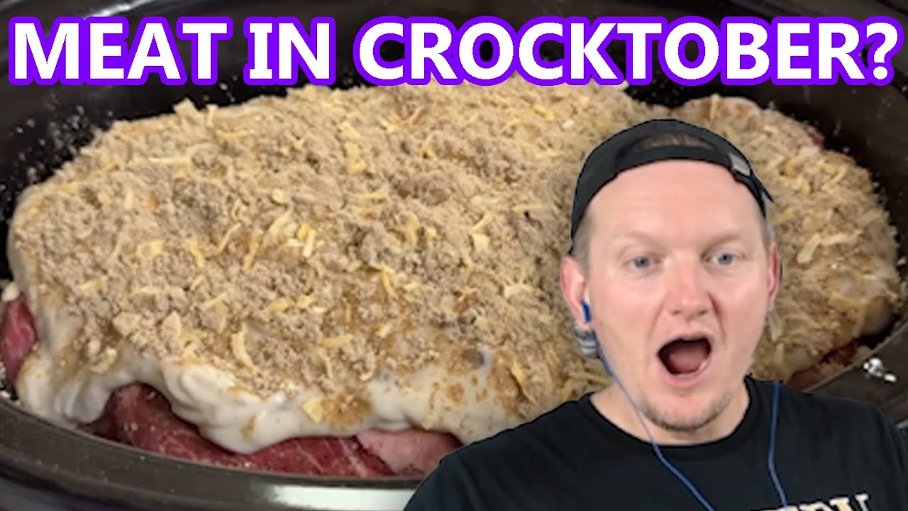 VEGETARIAN REACTS TO MEAT CROCKPOT RECIPES FOR CROCKTOBER