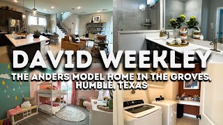The Anders Model Home in The Groves, Humble, TX by David Weekley | Jo & Co.