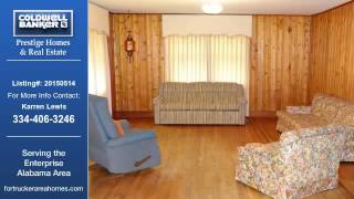 Enterprise Real Estate Home for Sale. $59,900 2bd/1ba. - Karren Lewis of FortRuckerAreaHomes.com