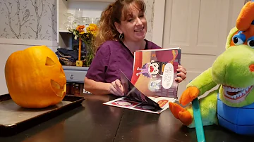 "I Love My Fangs", by Kelly Leigh Miller and a jack-o-lantern with Elephant toothpaste