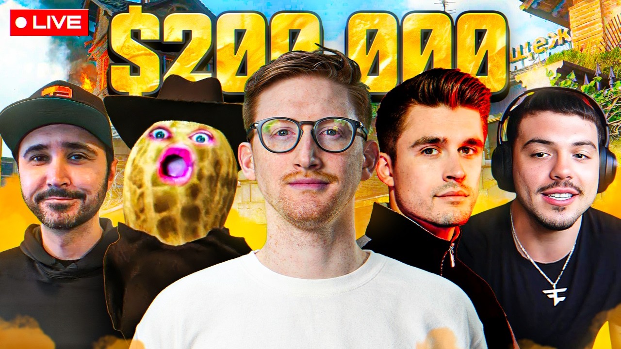 $200,000 AT&T ANNIHILATOR CUP!! FT. THEBURNTPEANUT, LUDWIG, ADAPT & MORE!! | BLACK OPS 7