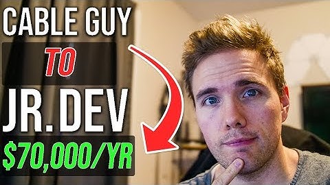 Cable Guy to Jr. Developer $19hr to $70,000/year  | Developer Stories #grindreel