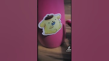 decorating my hydroflask with stickers! =D #shorts #stickers #hydroflask #youtubeshorts