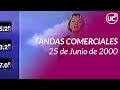 Tandas Comerciales Canal 13 25 De Junio Del 2000 