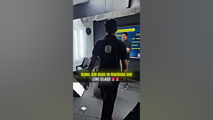 RAID In Live Class 🚨 #physicswallah #rakshaksir #class10