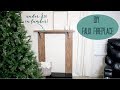 DIY FAUX FIREPLACE | Under $50 | Easy Woodworking Project |