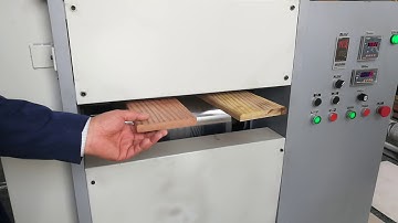 how to get texture from wood--embossing machine