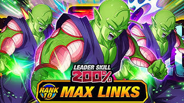 GREAT EZA!!! LEVEL 10 LINKS 100% EZA INT PICCOLO! (DBZ: Dokkan Battle)