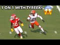 Tyreek Hill vs Denzel Ward (2021) WR vs CB