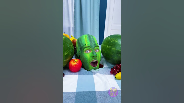 Watermelon Head Prank Gave Me a Real Scare! 🍉😱 #prank #lol