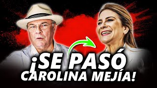 ¡Increíble! La debilidad de Carolina Mejía Que Podría Arruinar Sus Aspiraciones Presidenciales