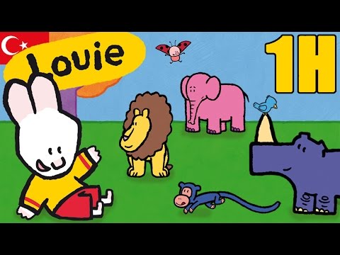 1H Louie çiziyor - Zoo bana hayvanları Beraberlik Derleme #2 HD | Çocuklar için çizgi filmler