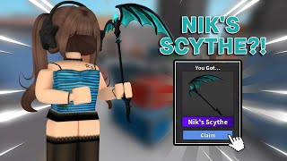 I Got NIK’S SCYTHE In MM2…