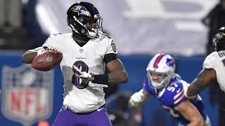 Lamar Jackson Every Throw and Run | AFC Divisional Game Ravens vs Bills 2020