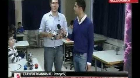 robotixlab kanouras live @ skai TV