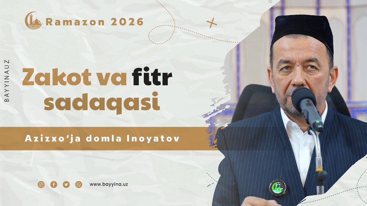 Закот ва фитр садақаси. Азизхўжа Бухорий