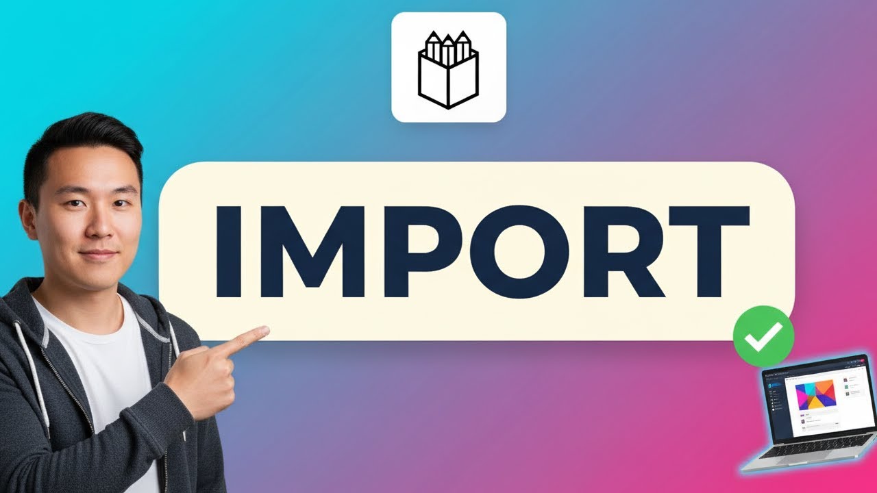 How to IMPORT in Penpot (Step by Step) - YouTube