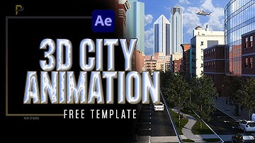 ELEMENT 3D: City Animation || After Effect Free Template