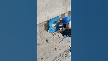 Technical close gap of sheet pile by using geotextiles