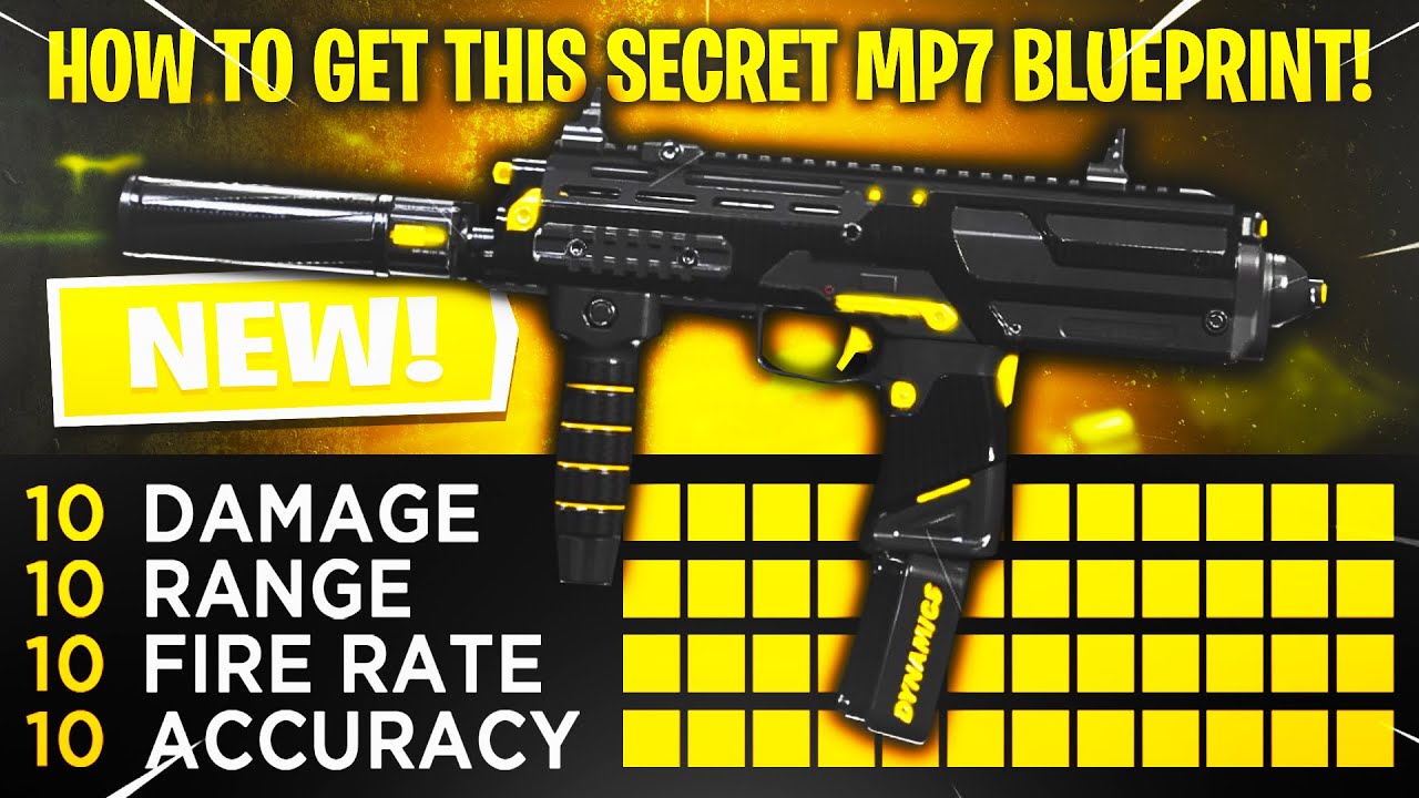 HOW TO UNLOCK the SECRET MP7 BLUEPRINT! UNLOCKING BUNKER 11 in COD