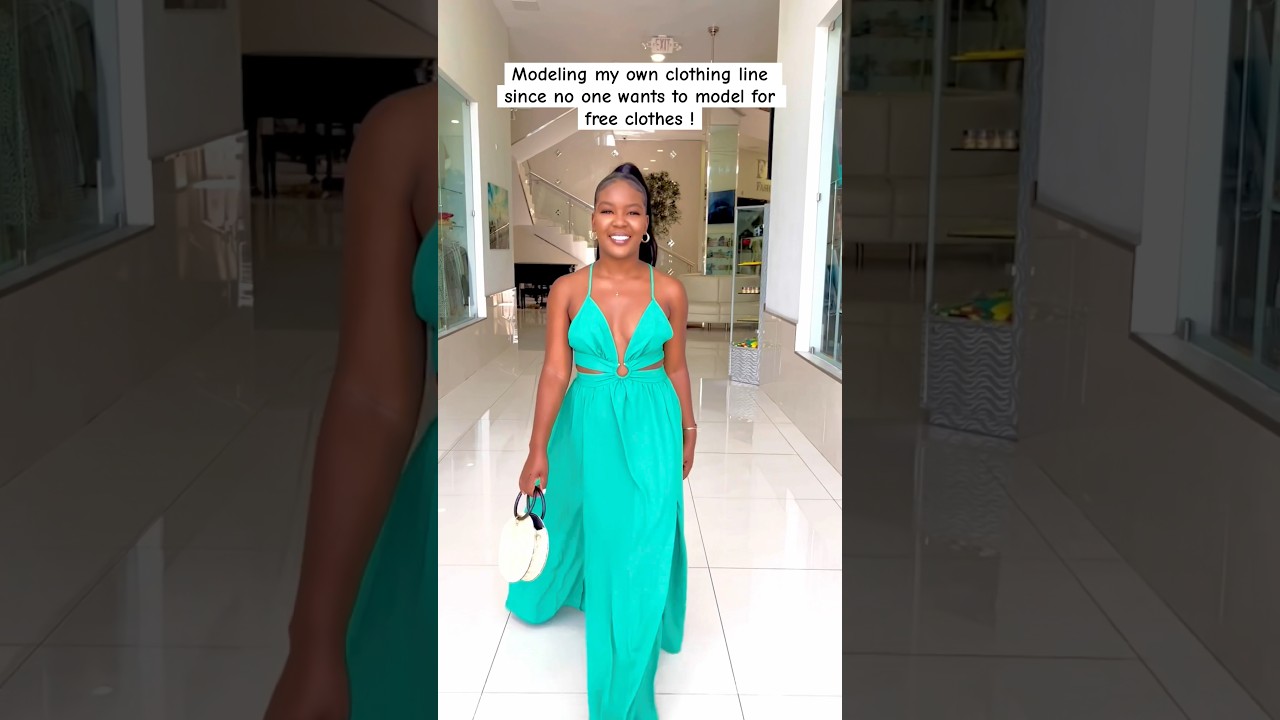 Modeling my own clothing line since no one wants to model for free clothes !