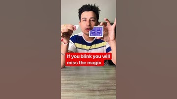 Don’t blink Quick magic #magic #magician #cardmagic #illusionist #illusion #cardtricks #shorts
