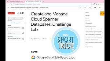 Create and Manage Cloud Spanner Databases: Challenge Lab || #qwiklabs  #GSP381  [With Explanation🗣️]
