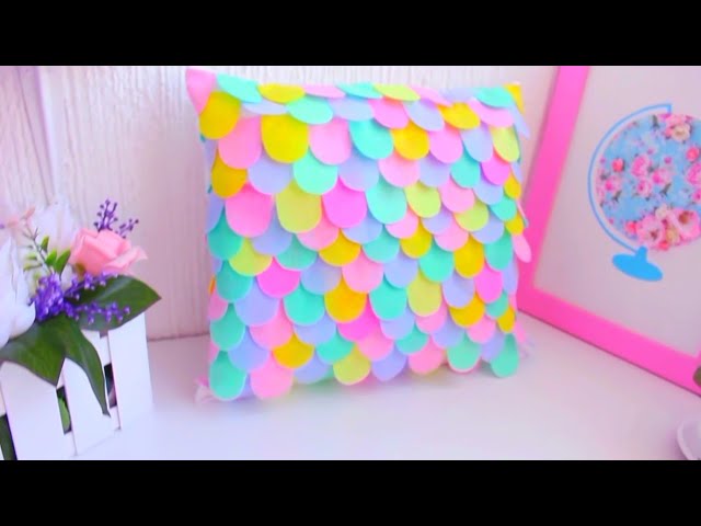 DIY Easy Cute Pastel Pillow / Cusion class=