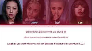 BLACKPINK  How You Like That  Color Coded Lyrics Eng Rom Han 가사