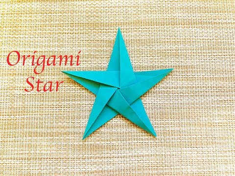 How to make an Origami Star : วิธีพับดาวสวย