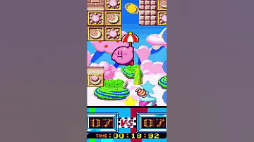 Kirby Super Star Gourmet Race But Every Time DeDeDe Gets Food It Closes Up To His Face 