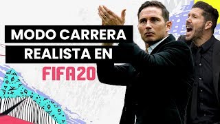 Cómo tener un Modo Carrera Realista en FIFA 20