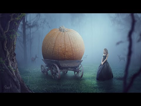 Big Pumpkin Photoshop manipulation Tutorial Processing