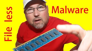 Fileless malware example