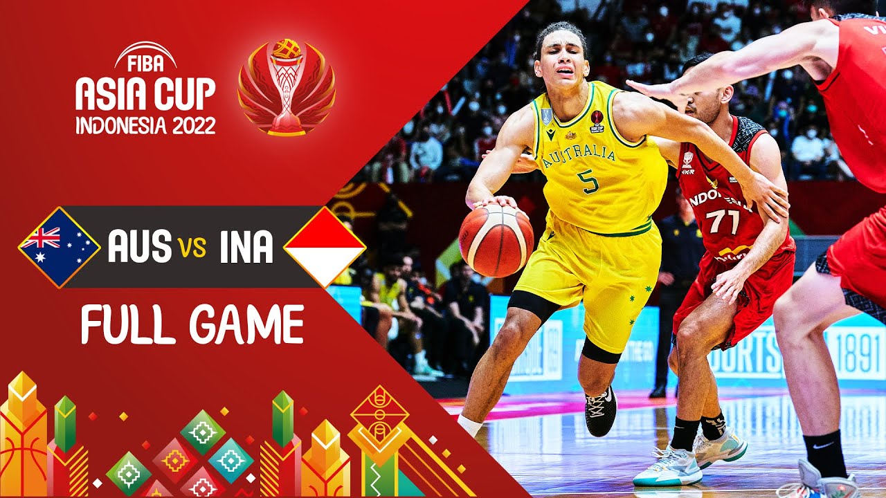 Australia 🇦🇺 - Indonesia 🇮🇩 | Basketball Full Game
