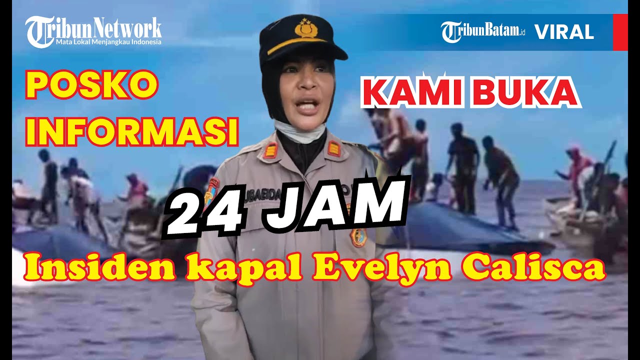 Kapal SB Evelyn Calisca Tenggelam di Perairan Pulau Burung, Baru 6 keluarga yang Melapor!