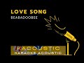 Love Song (Acoustic Karaoke) - Beabadoobee